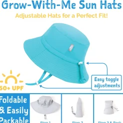 Kids Water Repellent Bucket Hats | Navy