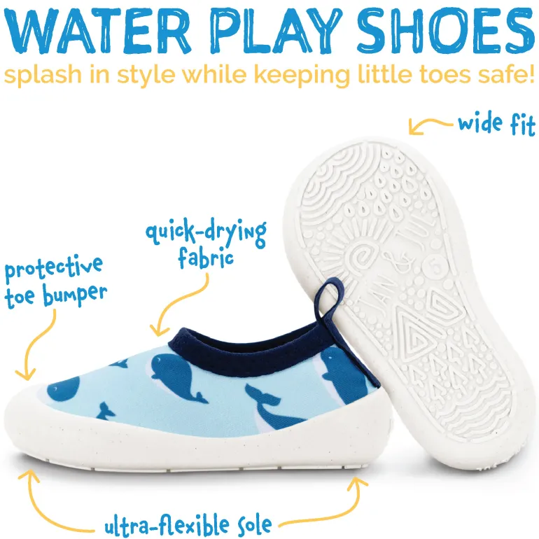 Kids Water Shoes | Blue Whale