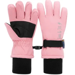 Kids Waterproof Gloves | Dusty Pink