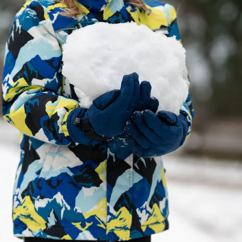 Kids Waterproof Gloves | Nebula Blue