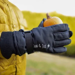 Kids Waterproof Gloves | Black