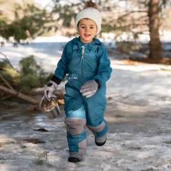Kids Waterproof Gloves | Heather Grey