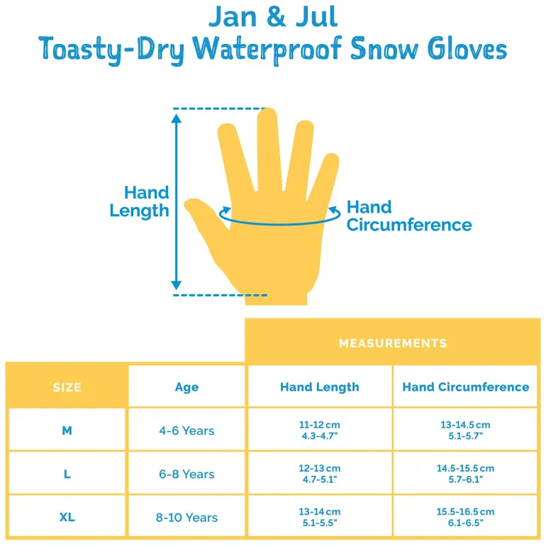 Kids Waterproof Gloves | Nebula Blue