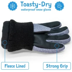 Kids Waterproof Gloves | Soft Brown