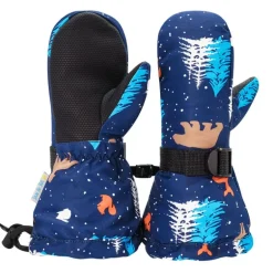 Kids Waterproof Mittens | Woodland