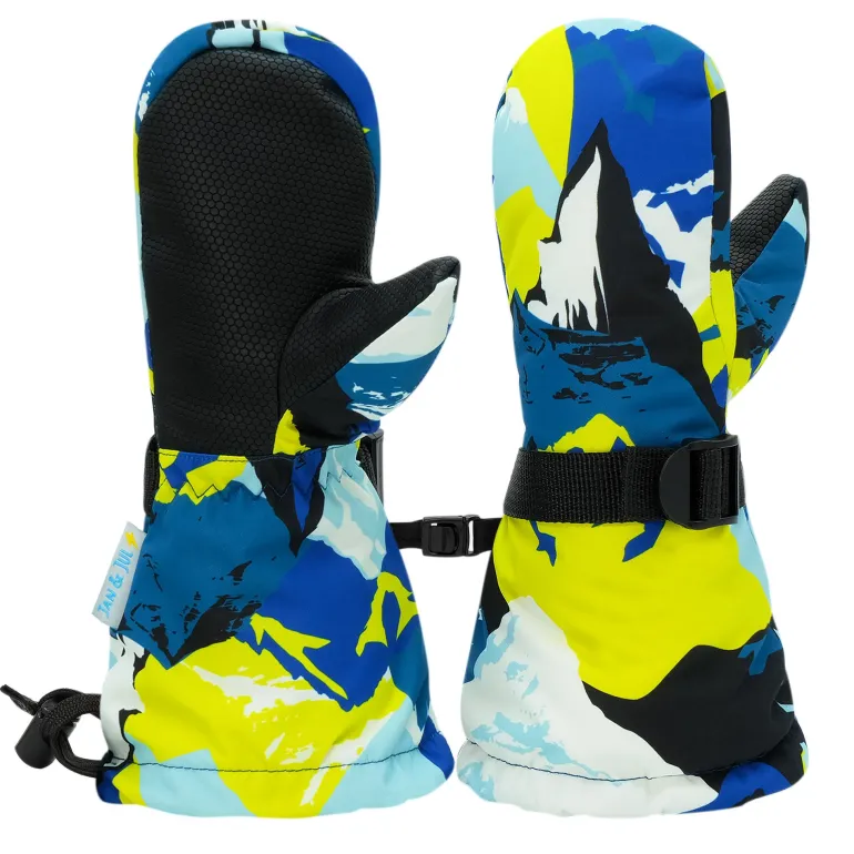 Kids Waterproof Mittens | Neon Peaks