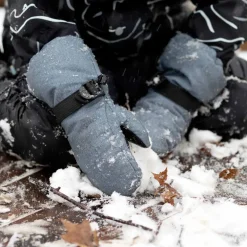 Kids Waterproof Mittens | Heather Grey