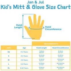 Kids Waterproof Mittens | Soft Brown