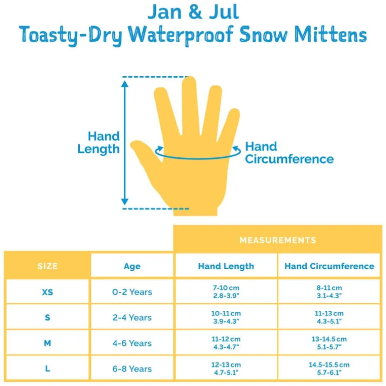Kids Waterproof Mittens | Black