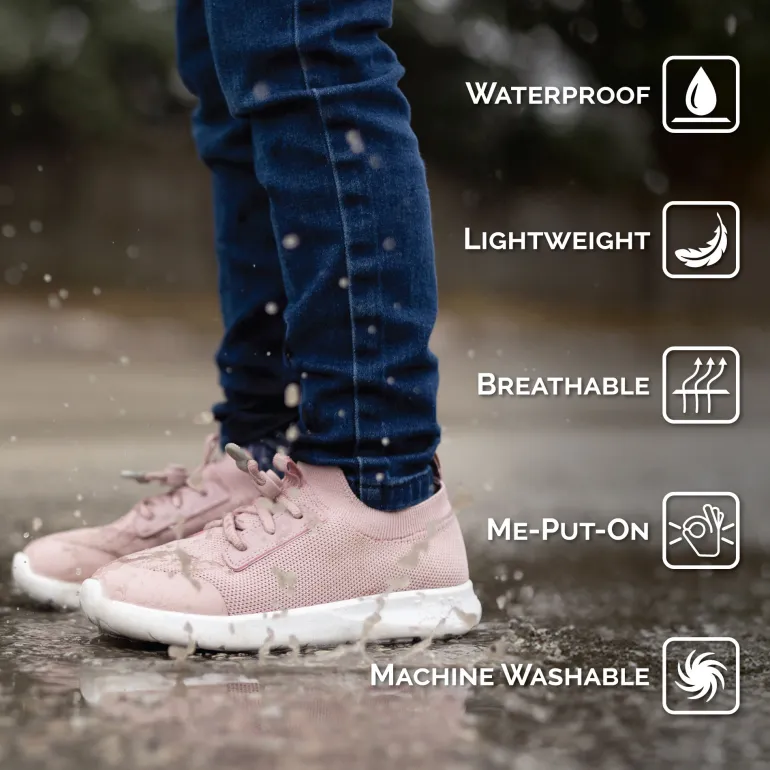 Kids Waterproof Shoes | Dusty Pink