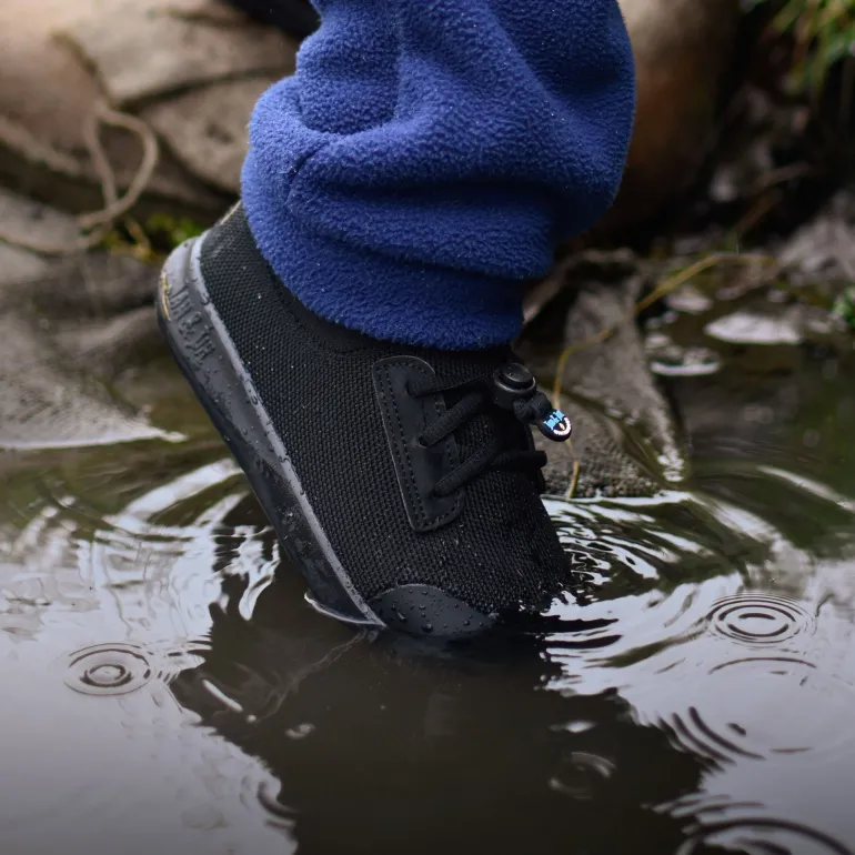 Kids Waterproof Shoes | Jet Black