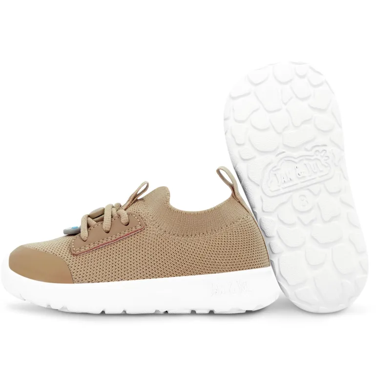 Kids Waterproof Shoes | Soft Brown