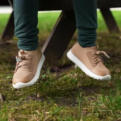 Kids Waterproof Shoes | Soft Brown