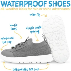 Kids Waterproof Shoes | Soft Brown