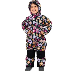Kids Waterproof Snowsuit | Winter Flowers