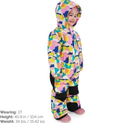 Kids Waterproof Snowsuit | Winter Sun