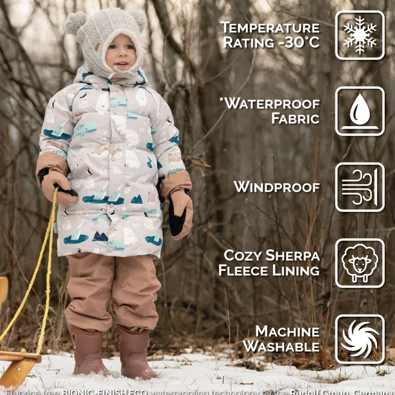 Kids Waterproof Winter Coat | Polar Pals