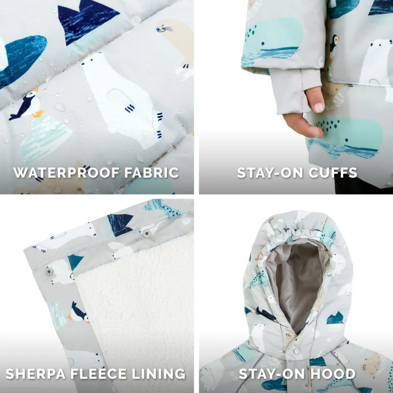 Kids Waterproof Winter Coat | Polar Pals