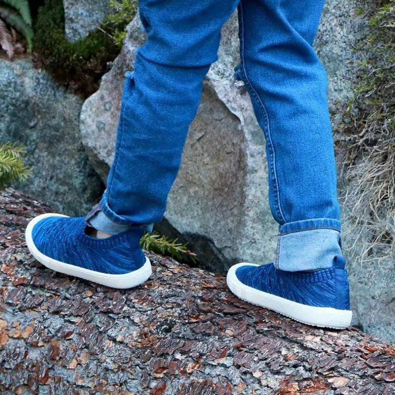Kids Xplorer 3D Knit Shoes | Navy