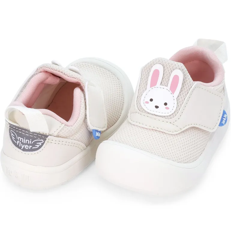 Mini-Flyer Toddler Sneakers | Cream Bunny
