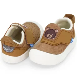 Mini-Flyer Toddler Sneakers | Brown Bear