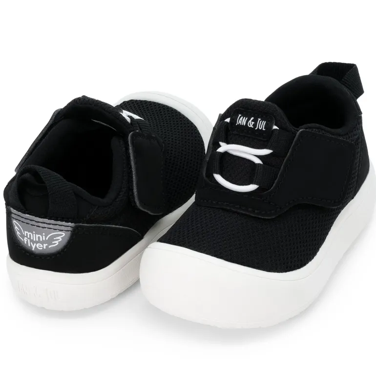 Mini-Flyer Toddler Sneakers | Black Tie