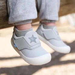 Mini-Flyer Toddler Sneakers | Silver Star