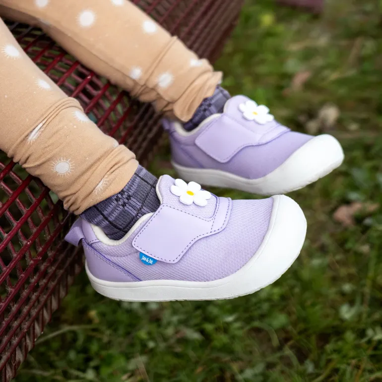 Mini-Flyer Toddler Sneakers | Purple Daisy