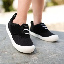 Mini-Flyer Toddler Sneakers | Black Tie