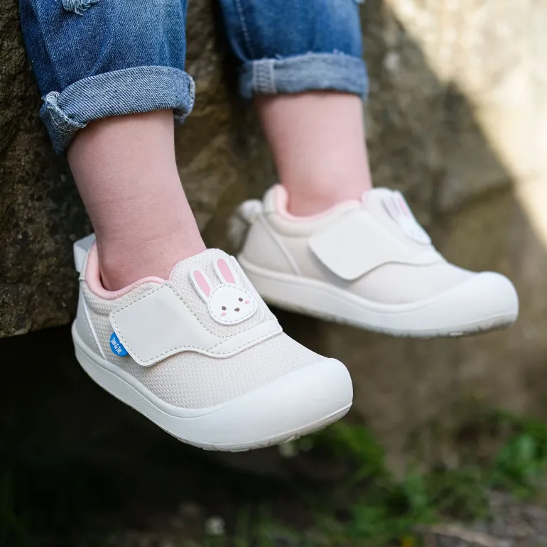Mini-Flyer Toddler Sneakers | Cream Bunny