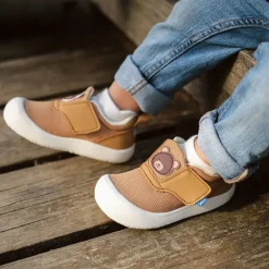 Mini-Flyer Toddler Sneakers | Brown Bear