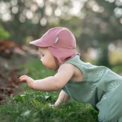 Sun Soft Baby Caps | Dusty Rose