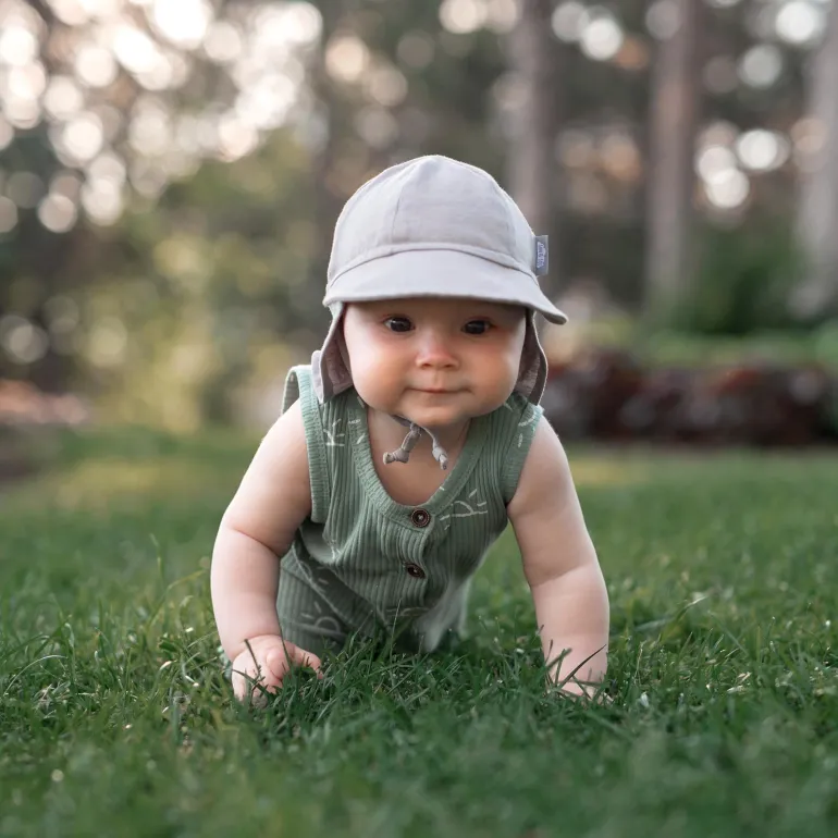 Sun Soft Baby Caps | Grey
