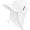 Sun Soft Baby Caps | White