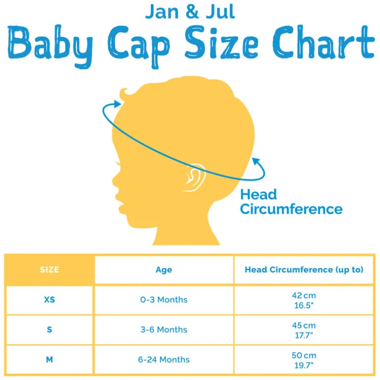 Sun Soft Baby Caps | White
