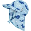 Sun Soft UV Baby Caps | Blue Whale