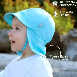 Sun Soft UV Baby Caps | Blue Whale