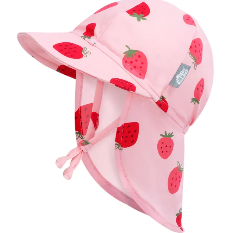Sun Soft UV Baby Caps | Pink Strawberry
