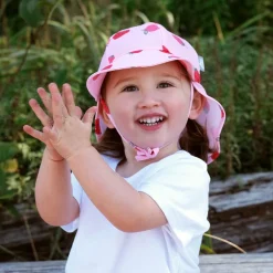 Sun Soft UV Baby Caps | Pink Strawberry