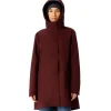 Women's Waterproof Rain Jackets | Burgundy