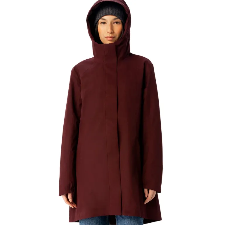 Women's Waterproof Rain Jackets | Burgundy