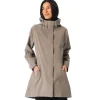 Women's Waterproof Rain Jackets | Earthy Taupe