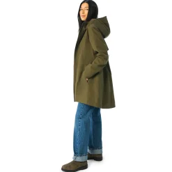 Women's Waterproof Rain Jackets | Moss Green