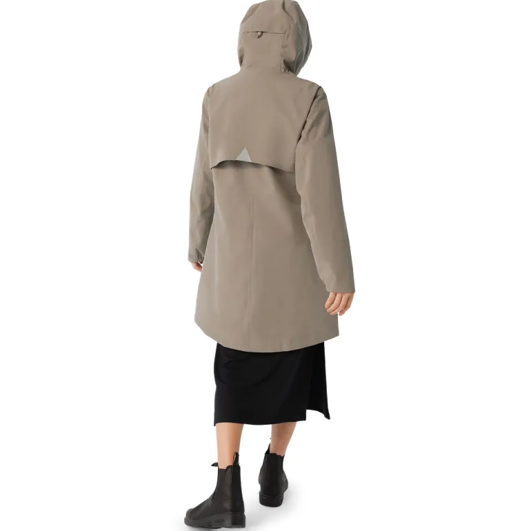 Women's Waterproof Rain Jackets | Earthy Taupe